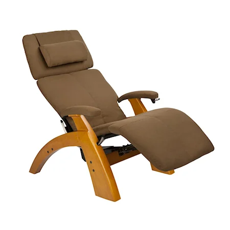 Classic Power Zero-Gravity Recliner with Maple Base